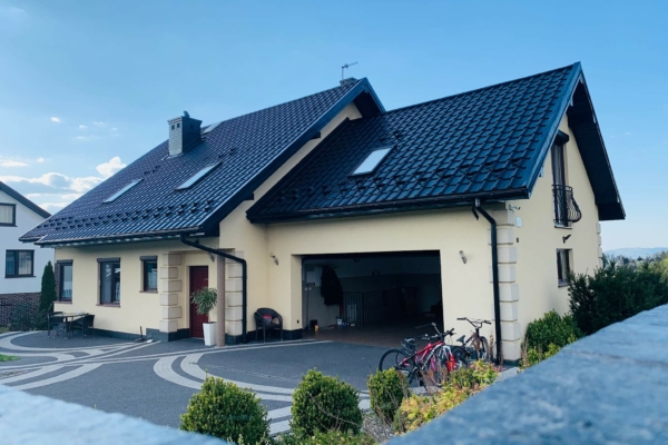 Blechbedachung - Anstrich