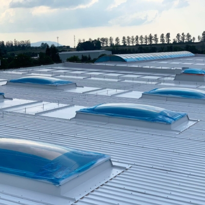 Anstrich von Dächern aus Sandwichpaneelen