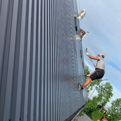 Trapezblechdach Maler