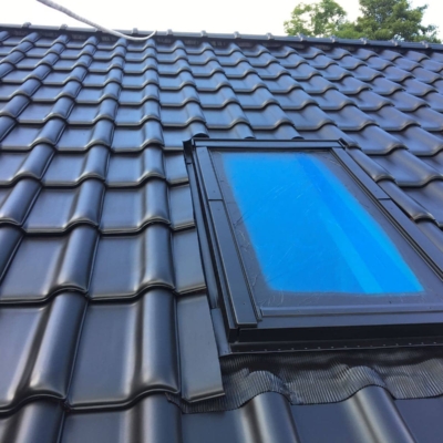 malowanie-dachu-z-dachówek-glazurowanych-angobowanych-Wrocław-Oława Pomalowany dach z dachówek glazurowanych angobowanych